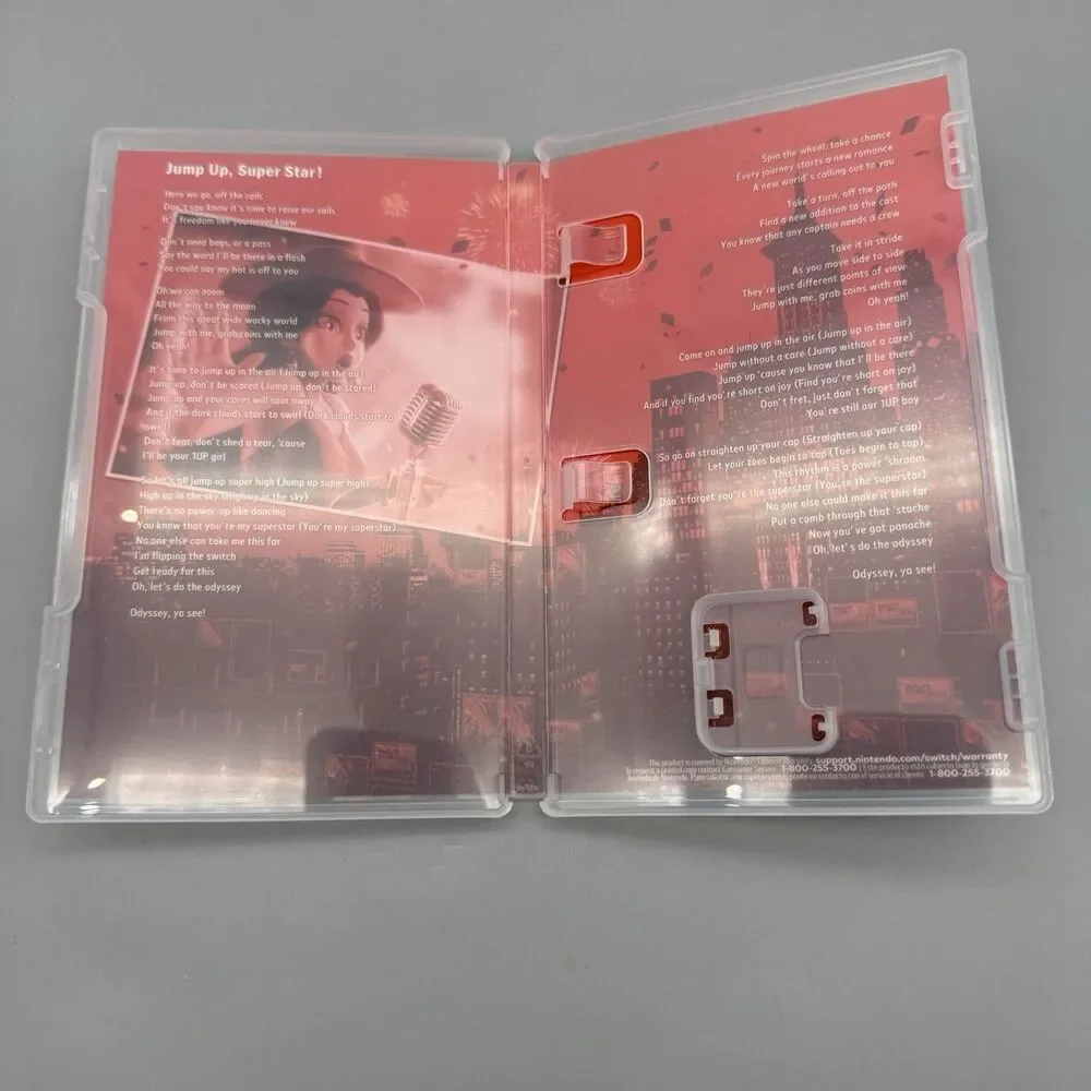 Nintendo Super Mario Odyssey Nintendo Switch Replacement Case Only